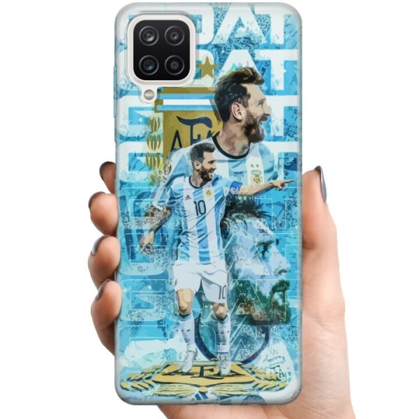 Samsung Galaxy A12 TPU Matkapuhelimen kuori Argentina - Messi