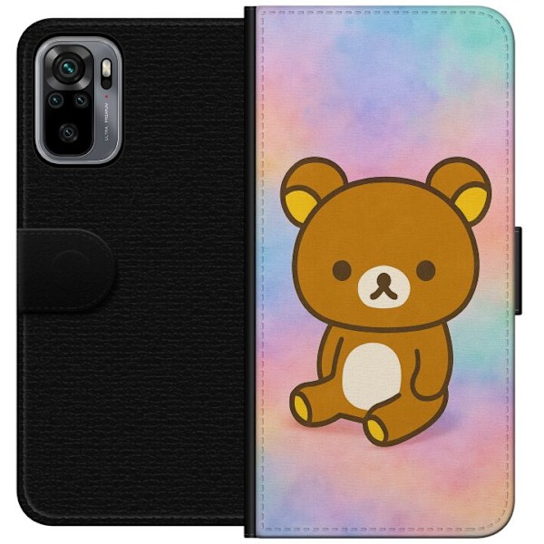 Xiaomi Redmi Note 10S Tegnebogsetui Kawaii Sanrio Rilakkuma