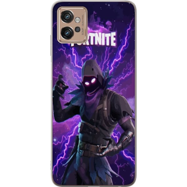 Motorola Moto G32 Genomskinligt Skal Fortnite Raven – Mörk