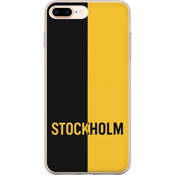 Apple iPhone 8 Plus Läpinäkyvä kuori Stockholm – jalkapal