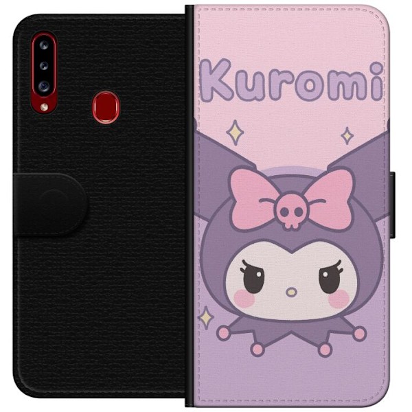 Samsung Galaxy A20s Plånboksfodral Kuromi Kawaii