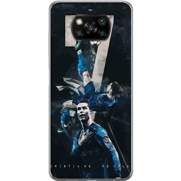 Xiaomi Poco X3 NFC Gennemsigtig cover Ronaldo