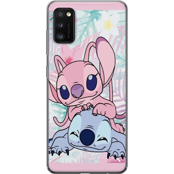 Samsung Galaxy A41 Gennemsigtig cover Søm