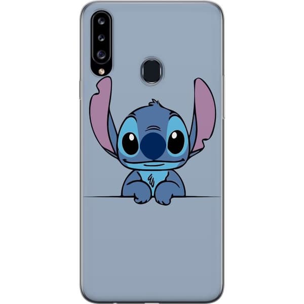 Kompatibelt Mobildeksel til Samsung Galaxy A20s Lilo & Stitch