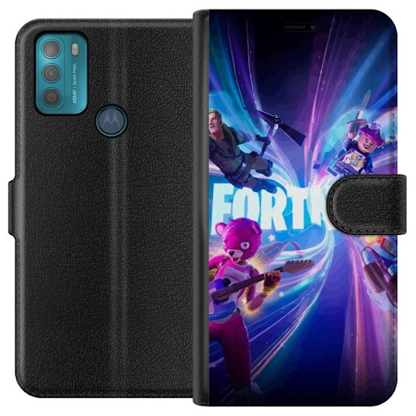 Motorola Moto G50 Lompakkokotelo Fortnite