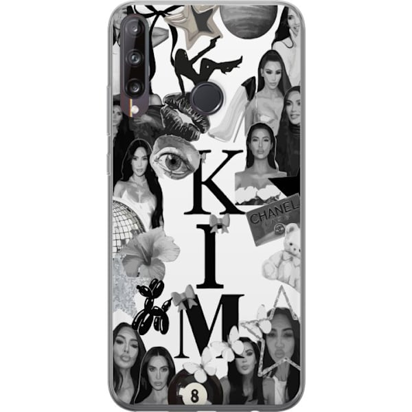 Huawei P40 lite E Gjennomsiktig deksel Kim Kardashian – Aest