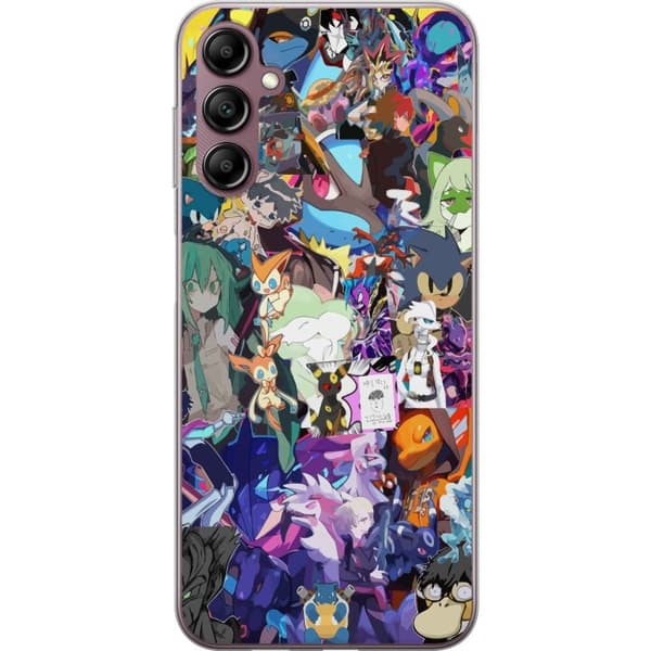 Kompatibelt Mobildeksel til Samsung Galaxy A14 5G Pokémon Blaze