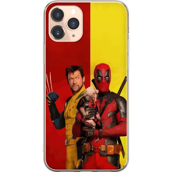 Apple iPhone 11 Pro Gennemsigtig cover Deadpool & Wolverine