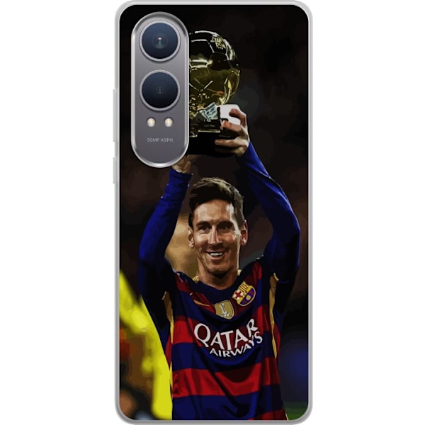 OnePlus Nord CE4 Lite Gjennomsiktig deksel Lionel Messi