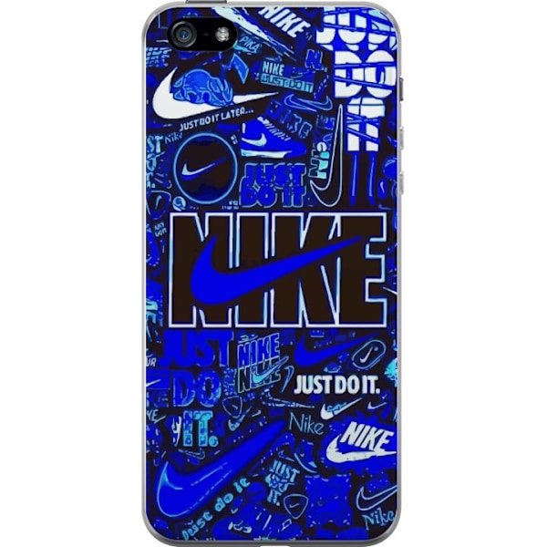 Apple iPhone 5 Läpinäkyvä kuori Nike