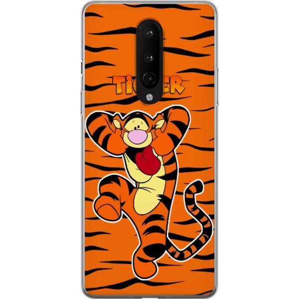 OnePlus 8 Läpinäkyvä kuori Tiger