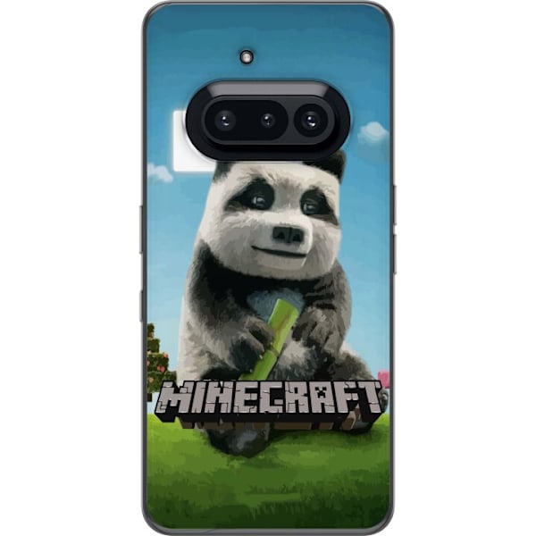 Nothing Phone (3a) Läpinäkyvä kuori A Minecraft Movie