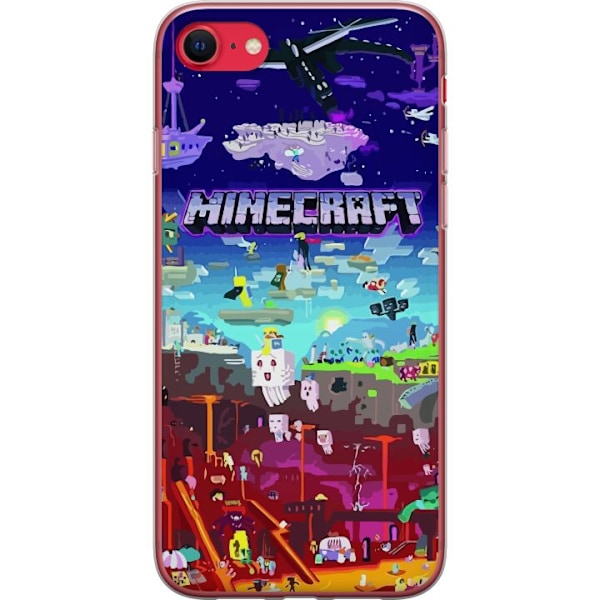 Apple iPhone 16e Gjennomsiktig deksel Minecraft