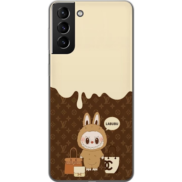 Samsung Galaxy S21+ 5G Gennemsigtig cover Labubu Blue Chill -
