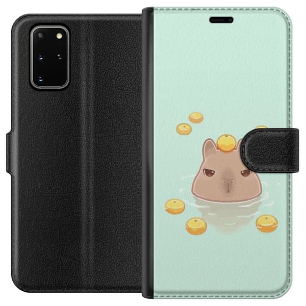 Yhteensopiva Lompakkokotelo Samsung Galaxy S20+ Capybara
