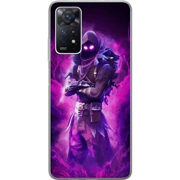 Xiaomi Redmi Note 11 Pro 5G Läpinäkyvä kuori Fortnite