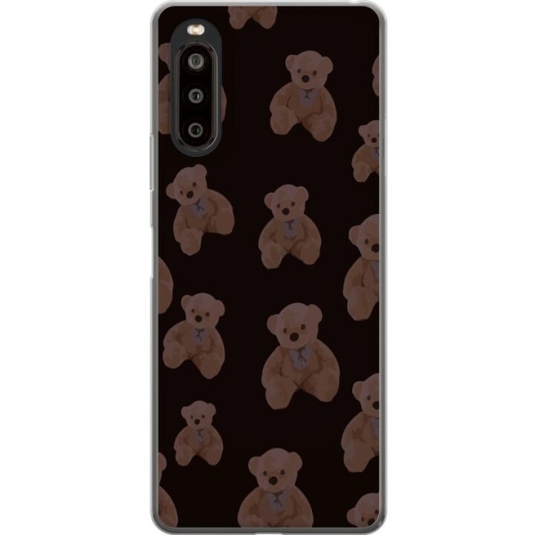 Sony Xperia 10 II Gennemsigtig cover En bjørn flere bjørne