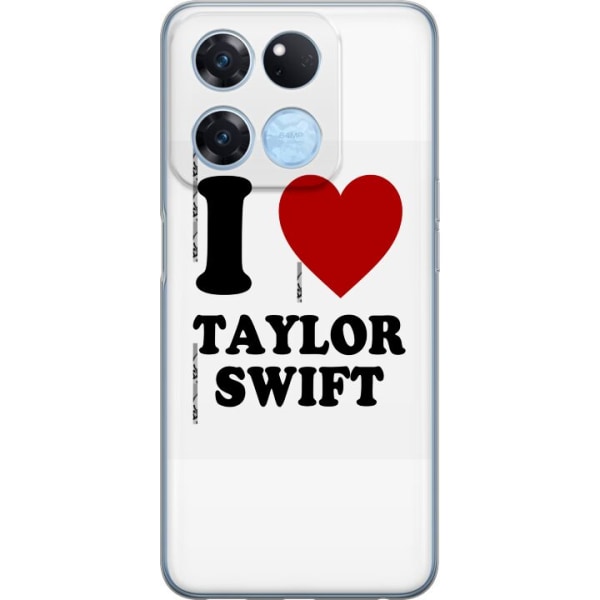 OnePlus Ace Racing Gjennomsiktig deksel Taylor Swift