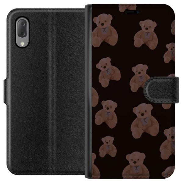 Sony Xperia L3 Plånboksfodral En björn flera björnar