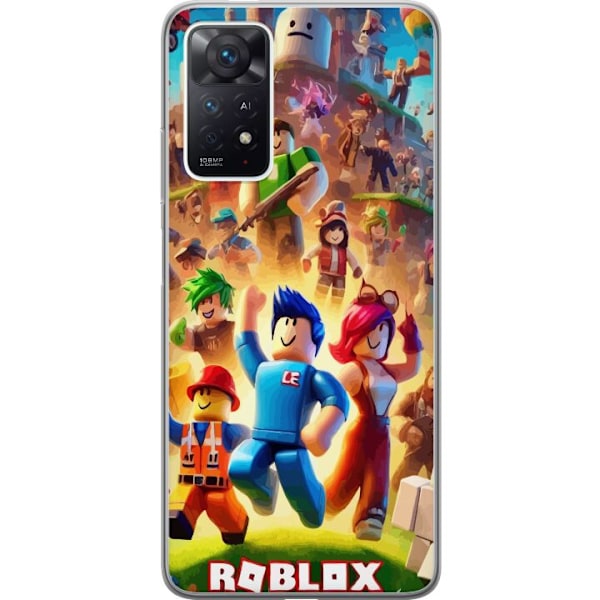 Xiaomi Redmi Note 11 Pro Läpinäkyvä kuori Roblox