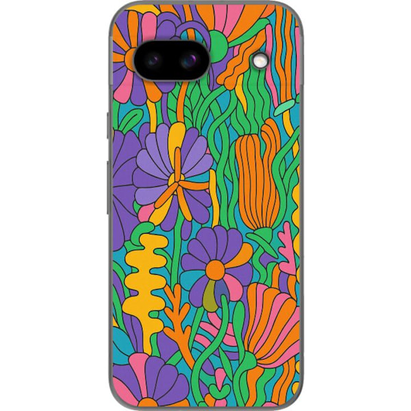 Google Pixel 8a Genomskinligt Skal Color Pop