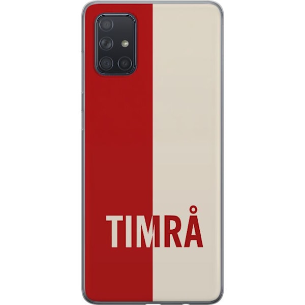 Samsung Galaxy A71 Gennemsigtig cover Timrå - Hockey
