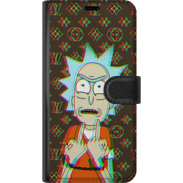 Apple iPhone 16 Pro Tegnebogsetui Rick and Morty