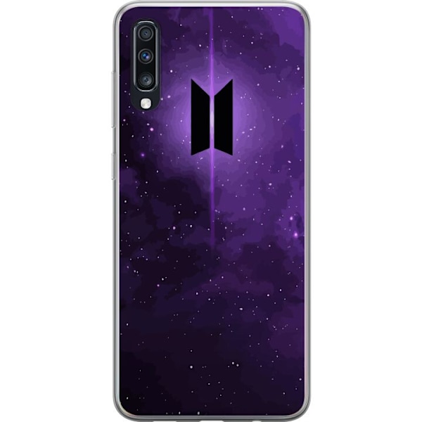 Samsung Galaxy A70 Gennemsigtig cover BTS