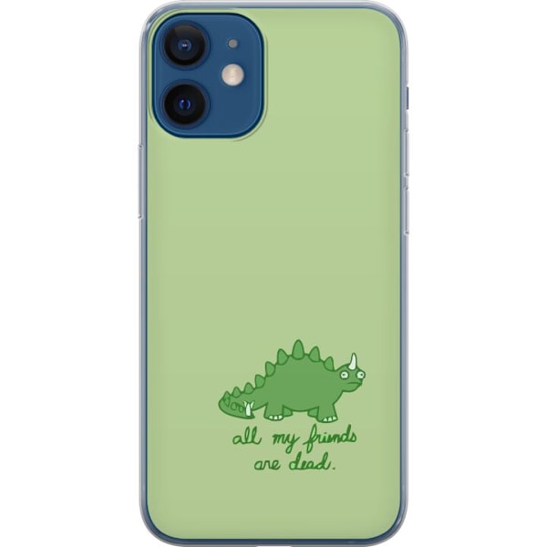 Apple iPhone 12  Läpinäkyvä kuori Dinosaurukset