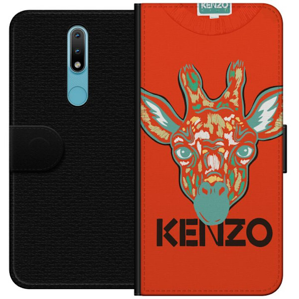 Nokia 2.4 Tegnebogsetui Kenzo