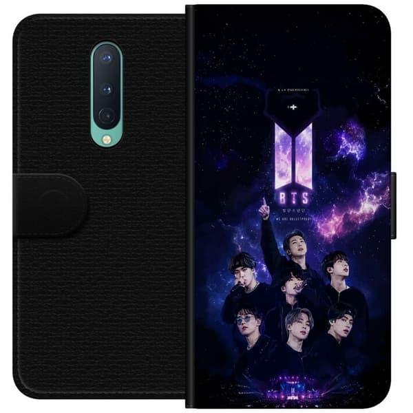 Kompatibel Tegnebogsetui til OnePlus 8 BTS lilla