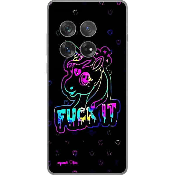 OnePlus 12 Läpinäkyvä kuori Unicorn