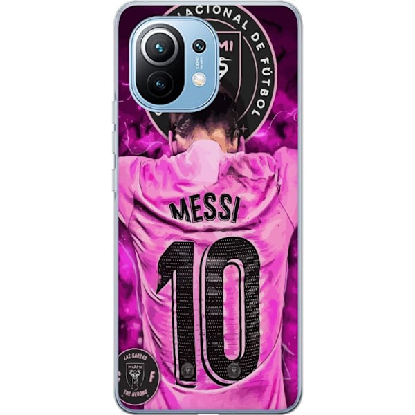 Xiaomi Mi 11 Gennemsigtig cover Messi