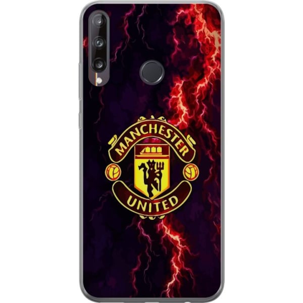 Huawei P40 lite E Gennemsigtig cover Manchester United