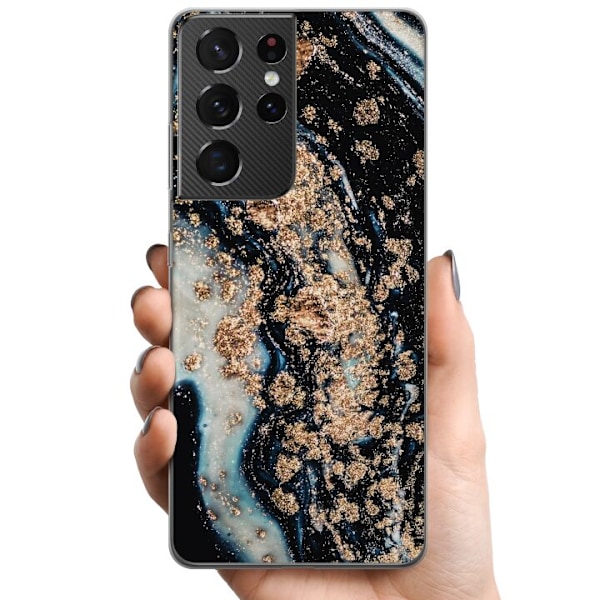 Samsung Galaxy S21 Ultra 5G TPU Matkapuhelimen kuori Jet