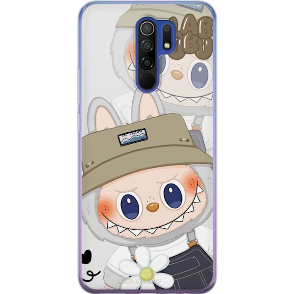 Xiaomi Redmi 9 Genomskinligt Skal Labubu Minimal Mood – Enkel och stilren monsterdesig