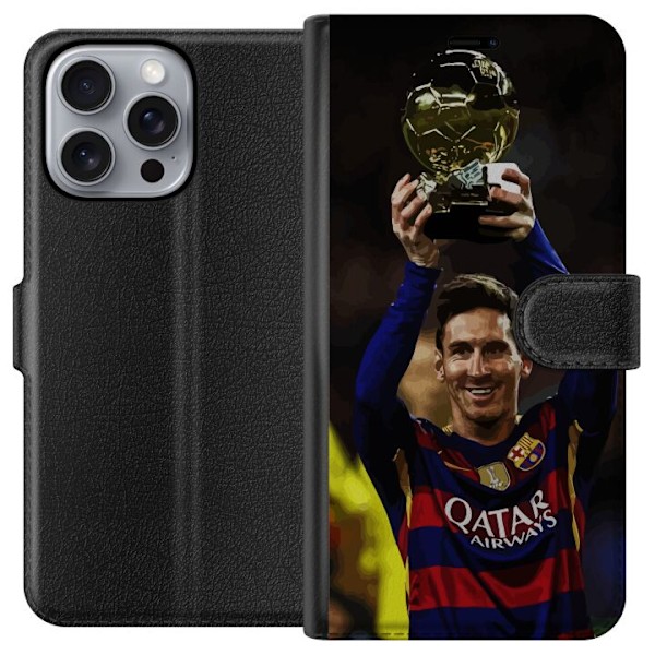 Apple iPhone 16 Pro Max Lommeboketui Lionel Messi