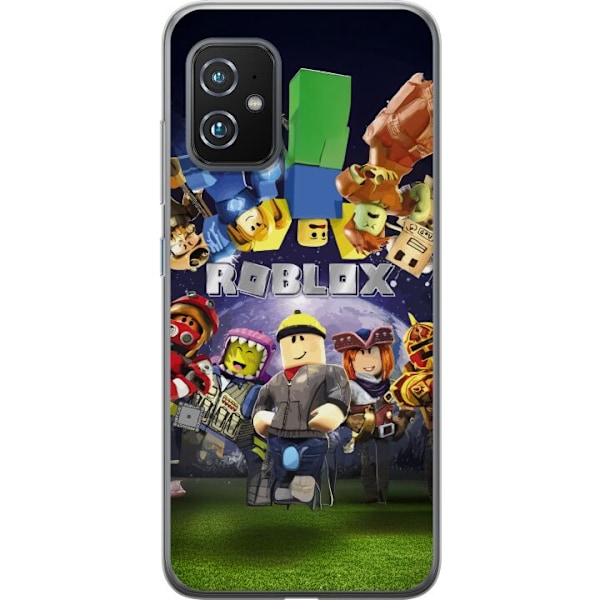 Asus Zenfone 8 Läpinäkyvä kuori Roblox Maailma - Pelaamisseikkailu Lapsille ja Nuorille