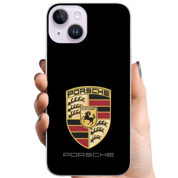 Apple iPhone 15 TPU Mobilcover Porsche