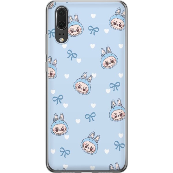 Huawei P20 Läpinäkyvä kuori Labubu Tuli Henki