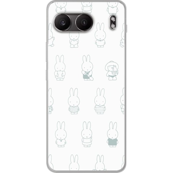 OnePlus Nord 4 Gennemsigtig cover Miffy