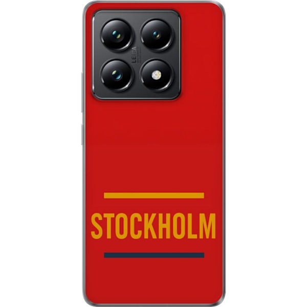 Xiaomi 14T Läpinäkyvä kuori Stockholm – Hockey