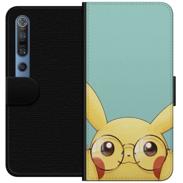 Xiaomi Mi 10 Pro 5G Lompakkokotelo Pikachu lasit