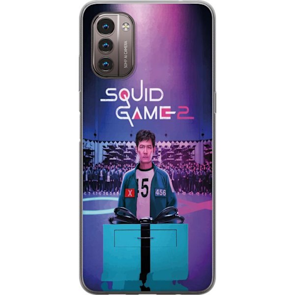 Nokia G21 Gennemsigtig cover Squid Game 2 - 456