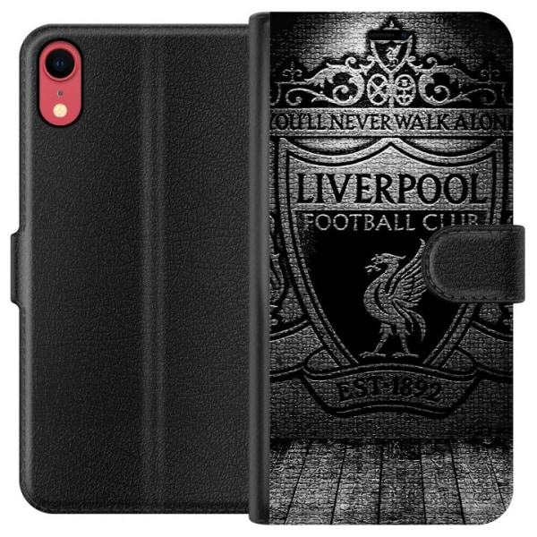 Apple iPhone XR Lompakkokotelo Liverpool FC