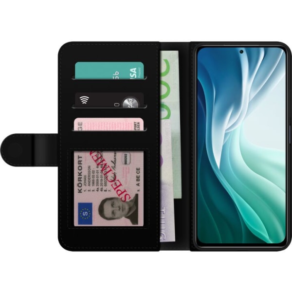 Xiaomi Mi 11i Plånboksfodral Keffiyeh mönster