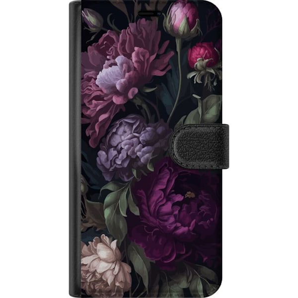 Motorola Moto G34 Lommeboketui Blomster