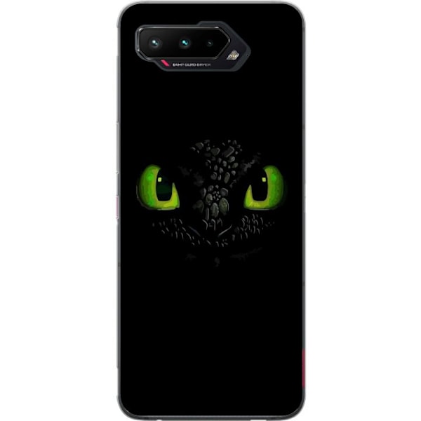 Asus ROG Phone 5 Genomskinligt Skal Draktränaren How to Train Your Dragon