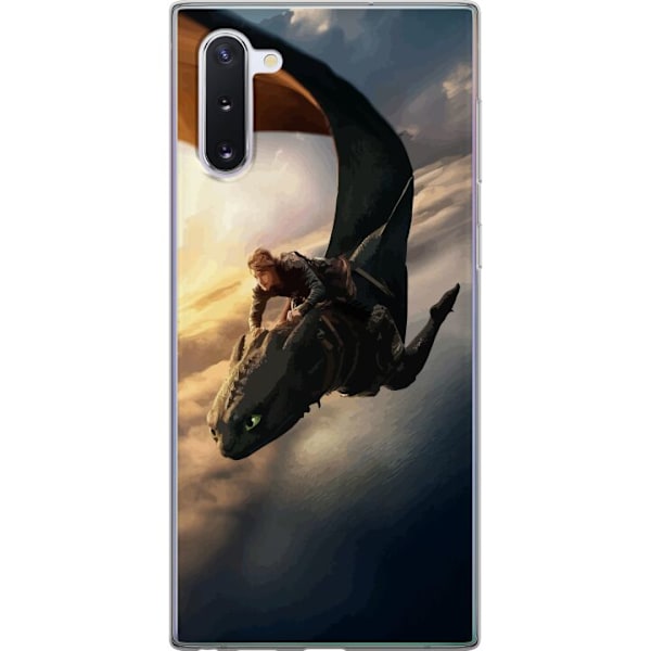 Samsung Galaxy Note10 Läpinäkyvä kuori Loimuttajamestari