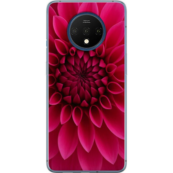 OnePlus 7T Läpinäkyvä kuori Rosecore